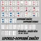 DOPRAVNÍ ZNAČKY-KARTY, PÁTRAČKA, LEPORELO 2