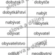 hranolky - vyjmenovaná a příbuzná slova 2