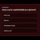 AZ Kvíz - Svalová soustava 3