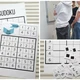SUDOKU 6x6 na magnetickou tabuli 2