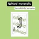 Čarodějnice - Girlanda - černobílá a barevná 5