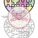 Den matek, otců - puzzle srdce 2