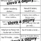 Pranostiky – doplňování kartiček 2