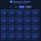 Pexeso - Numbers in English 2