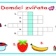 Obrázkové křížovky Domácí zvířata 2