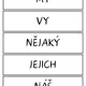 SLOVNÍ DRUHY - kartičky se slovy 4