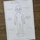 Moje rodina, pracovní listy a omalovánky, PDF 4