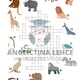 Zoo Animals - Mix Materiálů 5