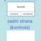 Rod životný/neživotný s kolíčky 5