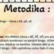 Češtinářské bingo - Slova s bě, pě, vě 2