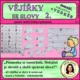 VĚJÍŘKY SE SLOVY – SOUBOR 1 – 4 – malá písmena 3