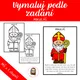 ROSTOUCÍ BALÍČEK - vybarvi podle zadání 6