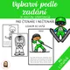 ROSTOUCÍ BALÍČEK - vybarvi podle zadání 5