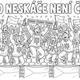 Hokej, kooperativní plakátové omalovánky 9