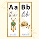 Abeceda - indiáni (plakáty) 2
