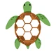🐢 Želví krunýř – Skládání podle předlohy 2