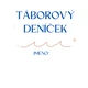 Táborový deníček – 5 titulních stran a 42 otázek 2