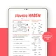 Sloveso HABEN: pracovní list a doplňovačka textu 2