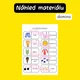 Léto v angličtině - Summer - hravé pracovní listy, hry, flashcards 8