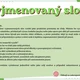 Vyjmenovaný slova- výzdoba, pomůcka 2