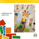 Žirafa a barvy – skládání kostek dle předlohy (MŠ, Zoo) 4