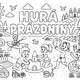 Kooperativní omalovánka - Hurá prázdniny 2