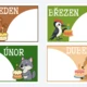NAROZENINOVNÍK S LESNÍ TEMATIKOU 3