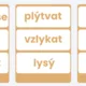 VYJMENOVANÁ SLOVA S LESNÍ TEMATIKOU 2