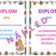 Diplomy na konec školního roku 5