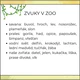 ZVUKY ZOO: obrázky s QR kódy, aktivity 5
