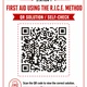 First Aid & R.I.C.E. Method Escape Room | QR Code Self-Checking Activity 5