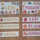 Roční období, měsíce v roce, dny v týdnu 4