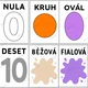 Barvy, čísla a tvary - demonstrační obrázky  2