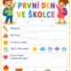 Můj první den ve školce - diplom, medaile a pamětní list  4