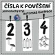 Čísla k pověšení pro prvňáky 2
