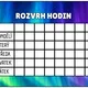 Rozvrh hodin - polární záře 2