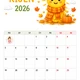 Kalendář na školní rok 2026/2027 "Sluníčka" 2