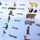 Desková hra - ANIMALS (ručně malované) 3