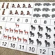 Zvířata - kolíčková aktivita - počítání 1 - 12 5