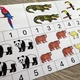 Zvířata - kolíčková aktivita - počítání 1 - 12 4