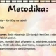 Výzdoba třídy - Organizační karty - Les 3