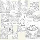 Zvířata v ZOO - omalovánky 2