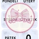 Rozvrh hodin - velký formát 6