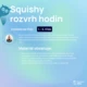 Squishy rozvrh hodin do třídy i pro žáky 2