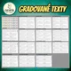 Slovní druhy - GRADOVANÉ TEXTY 3