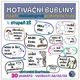 Motivační bubliny - (nejen) wellbeingové plakáty do třídy 2