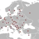 Hlavní města Evropy - slepá mapa 2