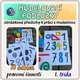 Modelovací podložky - obrázkové předlohy k práci s modelínou 2