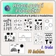 Modelovací podložky - obrázkové předlohy k práci s modelínou 3