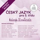 Český jazyk pro 3. třídu | zvýhodněný balíček 18 materiálů 2
